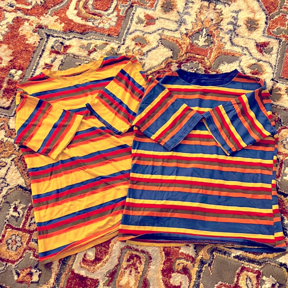 Colorful border T-Shit